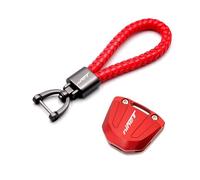 guscio chiave moto Per R NINET NINE T Custodia Protettiva Per Chiave In Alluminio Accessori Protettivi Per Guscio Portachiavi Per Moto NineT Anello Portachiavi(1 set Red (B))