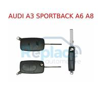 GUSCIO CHIAVE PER AUDI A3 3 PORTE A3 SPORTBACK 5 PORTE A6 A8 CON 2 TASTI