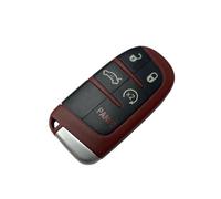 Guscio Chiave Per Dodge Per Dart Per Charger Per Challenger Per Chrysler 300 Guscio Chiave Auto 5 Pulsanti Custodia Keyless Guscio Chiave Auto(Red)