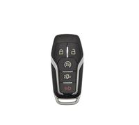 Guscio Chiave Per Ford Per Mustang Per Edge Per Explorer Fusion Mondeo Kuka 2015 2016 2017 Guscio Chiave Auto HU101 4 5 Pulsanti Custodia Guscio Chiave Auto(A)