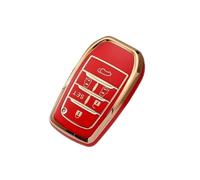 Guscio Chiave Per Toyota Per Alphard Per Previa Per Voxy Per Noah Per Esquire Per Vellfire Per Harrier Custodia Portachiavi Auto MASHRGX(6button red)