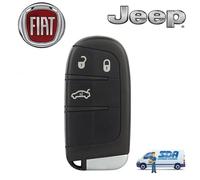 Guscio Chiave Telecomando 3 Tasti COMPATIBILE PER Fiat 500X Jeep Renegade