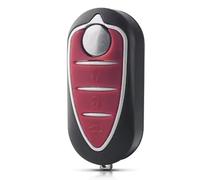 Guscio Chiave Telecomando Compatibile con Alfa Romeo Giulietta Mito Cover Scocca Ricambio 3 Tasti flip Pieghevole