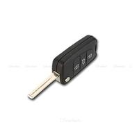 Guscio Chiave Telecomando Flip Compatibile con Hyundai i10 i20 ix20 ix35 i30 Santa Fe Cover Scocca Ricambio 3 Tasti Riparazione Sostituzione