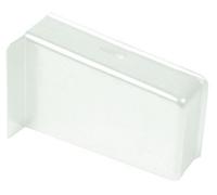 GUSCIO COPERTURA PLASTICA MM 67/43 BIANCO SX - PZ. 10