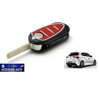 Guscio Cover 3 tasti Ricambi CHIAVE SCATTO TELECOMANDO ALFA ROMEO MITO GIULIETTA