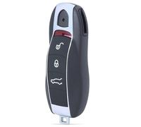 guscio cover chiave telecomando 3 tasti compatibile per porsche macan s cayenne