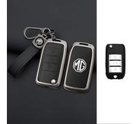 Guscio Cover Guscio Chiave Portachiavi per MG ZS MG3 MG4 MG5 Scorpio MG6pro MG Mulan MG Navigator MG HS Telecomandi Custodia Coprichiave Guscio della Key Cover Accessories,Blackstyle-A
