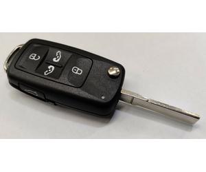 GUSCIO COVER NERA PER CHIAVE TELECOMANDO 5 TASTI VW SHARAN e altri mezzi VW