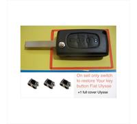 Guscio cover scocca chiave telecomando FIAT ULYSSE SCUDO 3 tasti + 3 microswitch