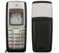 GUSCIO COVER TELAIO NOKIA 1110 1110i +TASTI TASTIERA CHASSIS FRAME BATTERIA NERO