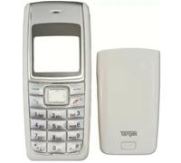 GUSCIO COVER TELAIO per NOKIA 1110 1110i +TASTI TASTIERA BATTERIA FRAME BIANCO