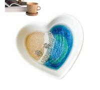 Guscio decorativo per il mare, ciotole con motivi marini, per feste di nozze a tema | decorativa per riporre portachiavi, ciotole in resina