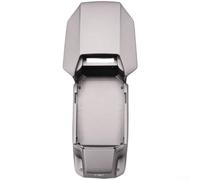 Guscio del corpo in plastica argento e parti di ricambio del telaio centrale compatibili con DJI per MAVIC Pro, copertura leggera della fusoliera della cellula per la riparazione (guscio superiore)
