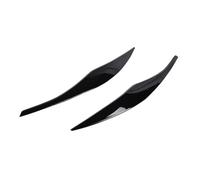 Guscio Del Faro Striscia Di Guarnizione Per Faro Anteriore Adesivo Per Sopracciglio Per Serie 3 E90 E91 320I 330I 2005-2012 Nero Lucido(Glossy Black)