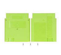 Guscio della Cartuccia di Gioco 2PCS, Guscio della Cartuccia di Gioco di Conversione da 60 Pin a 72 Pin, Guscio della Cartuccia di Gioco di Ricambio Resistente All'usura con Viti in Omaggio(verde)