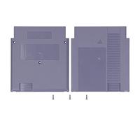 Guscio della Cartuccia di Gioco 2PCS, Guscio della Cartuccia di Gioco di Conversione da 60 Pin a 72 Pin, Guscio della Cartuccia di Gioco di Ricambio Resistente All'usura con Viti in Omaggio(grigio)