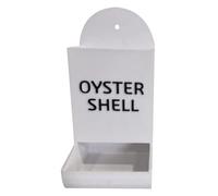 Guscio di ostrica di Pollo e Alimentazione a griglia Chicken No Waste Coop Accessori (Bianco a)