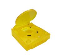 Guscio Di Plastica Di Ricambio Trasparente For Console For Videogiochi Retrò - Compatibile Con SEGA Dreamcast - Compatibile Con Bitfunx(TRN YE)