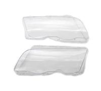 Guscio Faro Per E46 4 Porte Serie 3 1998 1999 2000 2001 Paralume Con Lente Luminosa Per Fari Anteriori Coppia Di Coprifari Per Auto Copertura Faro Dell'auto(Pair)