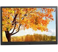 Guscio in metallo nero Schermo HD digitale da 12/13/15/17 pollici ultrasottile album musicale elettronico film La macchina pubblicitaria HDMI supporta USB e scheda SD, telecomando,0g,15 poll