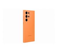 Guscio in silicone Samsung Galaxy S23 Ultra Orange TU