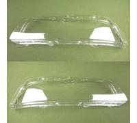Guscio Lampada Anteriore Compatibile Con BMW Serie 5 E39 520 525 528 530 2000 2001 2002 2003 Paralume Trasparente Auto Gusci Fari Anteriori(2PCS left and right)