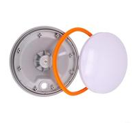 Guscio per antenna GNSS a banda intera IP67, impermeabile, in ABS, per GPS GLONASS per BDS per banda S, per topografia, mappatura, controllo macchine ingegneristiche agricole (arancione)