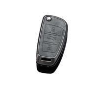 Guscio Per Chiave Auto Chiave Vibrazione Copertura Cassa Borsette Fob Per A1 A3 A4 8P 8L 8V A5 B6 B7 A6 A7 C5 C6 Q3 Q5 Q7 4F S3 S4 S6 RS3 TT(Gray)
