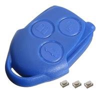 Guscio per chiave compatibile con chiavi Ford, Ford Transit, 3 pulsanti | Con telecomando per chiave auto Ford Transit Connect MK7, chiave di ricambio Transit MK7