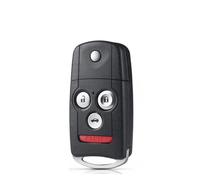 Guscio Per Chiave Custodia A Conchiglia Per Chiave Auto A 3/4 Pulsanti Per Acura Per Civic Per Jazz Per CRV Per HRV Per Accord(3plus1 button)