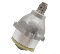 Guscio per chiave elettrica 2106, parte di ricambio in metallo in alluminio compatibile con accessori per chiavi elettriche, argento 104 mm