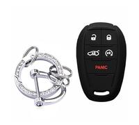 Guscio Per Chiave Guscio Portachiavi In silicone 5 Tasti Per Alfa Per Romeo Per Giulia Per Stelvio(Keychain 4)
