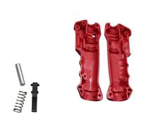 Guscio per impugnatura saldata in nylon rosso per modelli Panasonic Dual-Shield, 200 A, 350 A, 500 A, con molla a scatto, parte di ricambio anti-scottatura (nylon 350/500A)