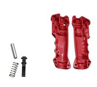 Guscio per impugnatura saldata in nylon rosso per modelli Panasonic Dual-Shield, 200 A, 350 A, 500 A, con molla a scatto, parte di ricambio anti-scottatura (plastica 350/500A)