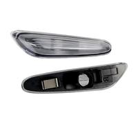 Guscio Per Lente Trasparente Fumé Senza Lampadina | Compatibile Con BMW E90 E91 E92 E93 E60 E87 E88 E82 E46 Laterale Indicatore Direzione(CLEAR)