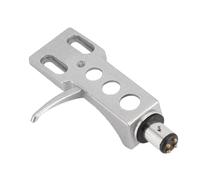 Guscio per Testina Giradischi Fono Universale, Guscio per Testina Fono in Lega di Alluminio per Cartuccia Giradischi (SILVER)