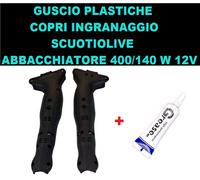 Guscio Plastiche copri ingranaggio scuotiolive abbacchiatore400/140W 12V +Grasso