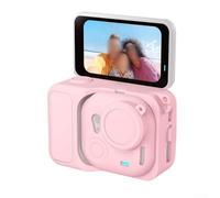 Guscio protettivo in silicone per Insta360 Go Ultra Action Camera che offre una vestibilità precisa e una forte difesa contro graffi e urti (rosa)