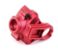 Guscio protettivo per differenziale in lega di alluminio, parti aggiornate per ARRMA 1/10 Big Rock Granito Senton 4x4 3S BLX Outcast Kraton 4S 1/8 Typhon RC Car (rosso)