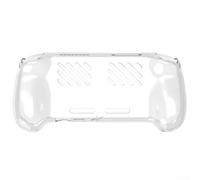 Guscio protettivo trasparente in TPU per console Anbernic Rg557, design ergonomico, custodia paraurti leggera, antigraffio, pulsante completo per accesso, profilo sottile, accessorio da gioco grigio