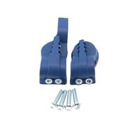 Guscio protettore del piede per ammortizzatore di protezione della gamba della gamba forcella per moto anteriore inferiore compatibile con EXC XC SX SXF 125 150 250 450 Modelli(Blue)
