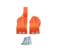 Guscio protettore del piede per ammortizzatore di protezione della gamba della gamba forcella per moto compatibile anteriore inferiore con Exc XC SX SXF 125 150 250 450 Modelli(Orange)