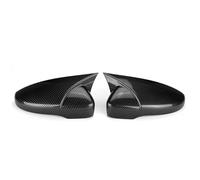 Guscio retrovisore 2x Calotte Specchietti Retrovisori Esterni Auto Per VW Per JETTA Per MK6 Per Passat B7 Per Scirocco CC Per Eos Cappucci Copri Aggiuntivi copertura esterna(Aspetto carbonio)