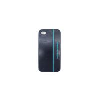 Guscio rigido Blue Square per iPHONE4 e per iPHONE4S in pelle Piquadro