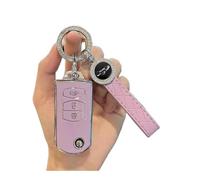 Guscio Scocca Chiave 2 3 Pulsanti Morbido TPU Portachiavi Per Mazda 2 3 5 6 CX7 CX9 RX8 MX5 MPV Per Demio Auto Flip Key Cover Case Shell Fob Keychain Protector Cover Guscio Scocca(3 BTN PURPLE Set 2)