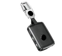 Guscio Scocca Chiave Custodia Pelle Chiave Auto Metallo Shell Fob Per Volvo XC60 XC40 XC90 S90 V60 S60 V90 2010-2022 Custodia Protettiva Per Accessori Fob Cover Guscio Scocca(1 UK)