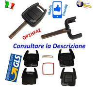GUSCIO Telecomando CHIAVE OP1HF42 2 Tasti per OPEL Astra Omega Vauxhall Vectra