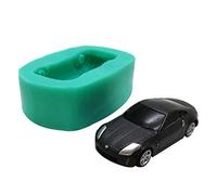 Gusengo Stampo per Torta in Silicone per Auto | Stampi in Silicone a Forma di Auto da Corsa 3D | Muffa del Fondente della Torta dell'automobile Muffa della Caramella del Cioccolato del Silicone