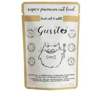 GUSSTO Fresh Calf & Rabbit - carne fresca di vitello con carne di coniglio 85 g